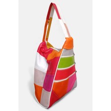 Lederax Hakiki Deri Çok Gözlü Sırt ve Omuz Çantası LD619