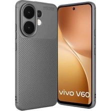 Rdbydn Newface Vivo V60 5g Auto Focus Karbon Kapak - Gri