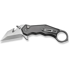 Civivi Amarog Gray Aluminum Handle Satin Finished Nitro-V Blade Çakı