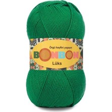 Nako Bonbon Lüks Patik Ipi 100 Gr. 1 Adet 98596 Koyu Yeşil