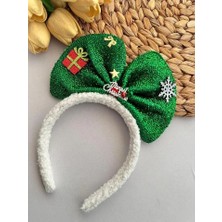 Ugly Duck Üzeri Simli Kar Tanesi Fiyonk Model Yılbaşı Taç - Çok Renkli