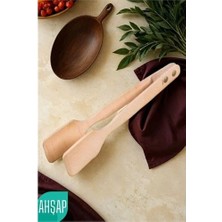 Shopwe Ahşap Maşa Ahşap Doğal Gürgen Ağacı