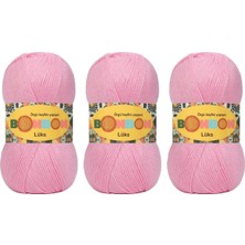 Nako Bonbon Lüks Örgü Ipi 100 Gr. 98588 3 Adet