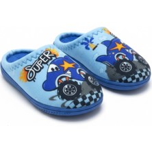 Gezer Erkek Çocuk Kışlık Rahat Taban Ev ve Bahçe Gondol Terlik – Yumuşacık, Sıcak ve Kaymaz!