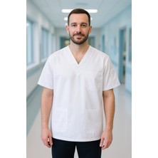 Mirach Mırach Med Erkek Tek Üst 4 Cepli Scrubs Forma