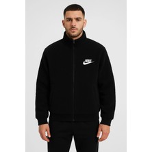 Laviva Fashion Kuzu Tüylü Peluş Mont