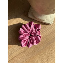Lavanderopa Pembe Saten Lastikli Toka