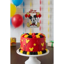 Kanem3D Mouse Balonlu Pasta Süsü