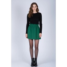 Venilife Beli Lastikli Kaşe Etek