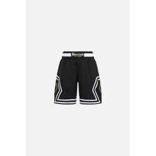 Boxeur Des Rues Tech Shorts Black-Gold