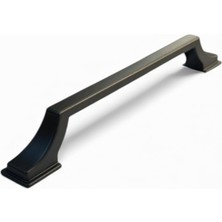 Reis Kulp Neva Alüminyum Metal Lüks Modern Mobilya Çekmece Mutfak Dolabı Kulpu Siyah