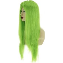 TE Dükkan Buğz Yeşil Peruk Saç