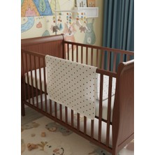 ruhaay Bebek Pamuk Battaniye Tek Kat Baskılı 80X80 Boy