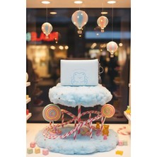 Miniso Küçük Ayı Serisi Üç Bölmeli Kadın Cüzdanı (Mavi)