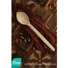 Shopwe Ahşap Karıştırma Kaşığı Doğal Gürgen