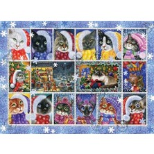 Storemax Puzzle - Yeni Yıl Kedileri / 1000 Parça, #1103