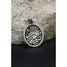 Prestige Kolye Ucu Bismillahirrahmanirrahim - Besmele Yazılı 925 Ayar Gümüş 902408