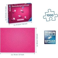 Storemax Puzzle 16564 - Kript Puzzle Pembe - 14 Yaş Yetişkinler ve Çocuklar Için Ağır Bulmaca, 654 Parça