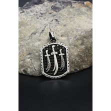 Prestige Kolye Ucu Hz. Ali Zülfikar Kılıcı 925 Ayar Gümüş 902407