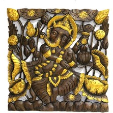 Ronanna Buğz Ahşap Duvara Asmalı El Oyması Pano