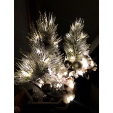 New Bliss Decor Studio Yılbaşı Tasarım Peri LED Işıklı Lüks Kızak