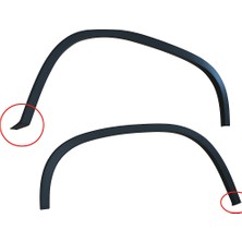 Artean 5N0854819 Camurluk Agzı (Dodık) Arka Sol Tıguan 12>18 Siyah