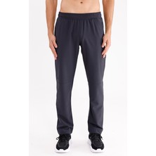 Yan Fermuarlı Cep Diz Dikiş Detaylı Düz Paça Esnek Bel Spor Görünümlü Eşofman Altı