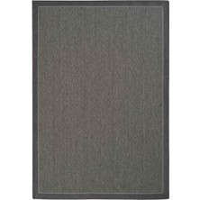 Cool Halı Basel Art 03 Balkon Halısı Hasır Doku Mutfak Halısı Çift Bordürlü Ithal Sisal Halı Yolluk