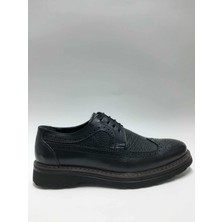 Zeybek Hakiki Deri Kalın Hafif Tabanlı Bağcıklı Klasik Molliere Model Erkek Ayakkabı C-981116187ZYBK