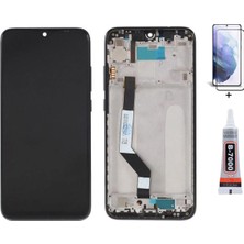 Yedcom Xiaomi Redmi Note 7 Pro Çıtalı Siyah Ekran Lcd Dokunmatik B7000 15ML Yapıştırıcı ve Kırılmaz Cam ile beraber Yc
