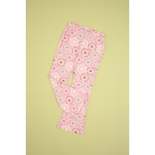 U.S. Polo Assn. Kız Çocuk Pudra İspanyol Paça Tayt 50318086-VR042