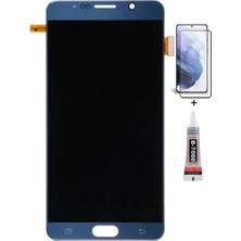 Yedcom Samsung NOTE 5 MAVİ Uyumlu Ekran Lcd Dokunmatik B7000 15ML Yapıştırıcı ve Kırılmaz Cam ile beraber Yc