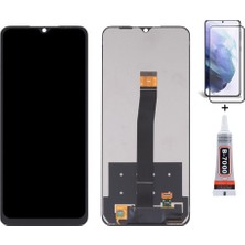 Yedcom Xiaomi Redmi 10C Ekran Lcd Dokunmatik B7000 15ML Yapıştırıcı ve Kırılmaz Cam ile beraber Yc