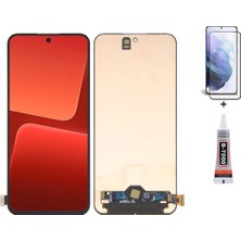 Yedcom Xiaomi Mİ 13 Ekran Lcd Dokunmatik B7000 15ML Yapıştırıcı ve Kırılmaz Cam ile beraber Yc