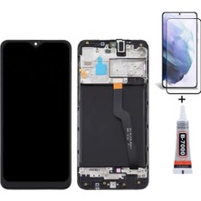 Yedcom Samsung A10 A105F Çıtalı Uyumlu Ekran Lcd Dokunmatik B7000 15ML Yapıştırıcı ve Kırılmaz Cam ile beraber Yc