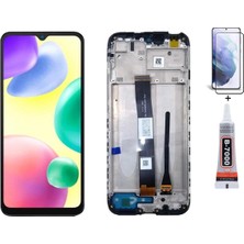 Yedcom Xiaomi Redmi 10A Çıtalı Ekran Lcd Dokunmatik B7000 15ML Yapıştırıcı ve Kırılmaz Cam ile beraber Yc