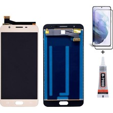 Yedcom Samsung J7 PRİME G610F GOLD Uyumlu Ekran Lcd Dokunmatik B7000 15ML Yapıştırıcı ve Kırılmaz Cam ile beraber Yc