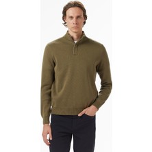 Nautica Erkek Yeşil Classic Fit Kazak S57220T.3GL