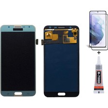 Yedcom Samsung J7 J700F GOLD Uyumlu Ekran Lcd Dokunmatik B7000 15ML Yapıştırıcı ve Kırılmaz Cam ile beraber Yc