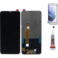 Yedcom Oppo Realme 5 Pro Uyumlu Ekran Lcd Dokunmatik B7000 15ML Yapıştırıcı ve Kırılmaz Cam ile beraber Yc