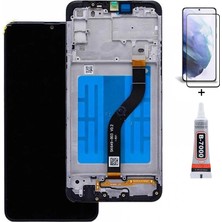 Yedcom Samsung A20S A207F Çıtalı Uyumlu Ekran Lcd Dokunmatik B7000 15ML Yapıştırıcı ve Kırılmaz Cam ile beraber Yc