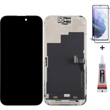 Yedcom Iphone 15 Pro Oled Uyumlu Ekran Lcd Dokunmatik B7000 15ML Yapıştırıcı ve Kırılmaz Cam ile beraber Yc