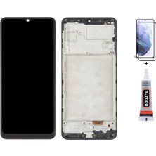 Yedcom Samsung M32 M325F Çıtalı Uyumlu Ekran Lcd Dokunmatik B7000 15ML Yapıştırıcı ve Kırılmaz Cam ile beraber Yc
