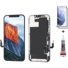 Yedcom Iphone 12 Oled Uyumlu Ekran Lcd Dokunmatik B7000 15ML Yapıştırıcı ve Kırılmaz Cam ile beraber Yc