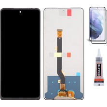 Yedcom Tecno Spark 20 Pro Ekran Lcd Dokunmatik B7000 15ML Yapıştırıcı ve Kırılmaz Cam ile beraber Yc