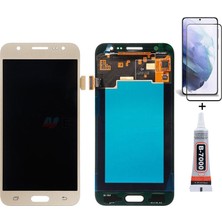 Yedcom Samsung J5 J500F GOLD Uyumlu Ekran Lcd Dokunmatik B7000 15ML Yapıştırıcı ve Kırılmaz Cam ile beraber Yc