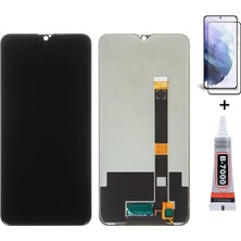 Yedcom Oppo A12 Uyumlu Ekran Lcd Dokunmatik B7000 15ML Yapıştırıcı ve Kırılmaz Cam ile beraber Yc