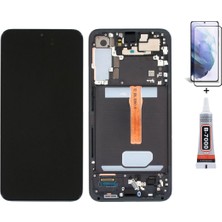 Yedcom Samsung S22 PLUS S906 Çıtalı Uyumlu Ekran Lcd Dokunmatik B7000 15ML Yapıştırıcı ve Kırılmaz Cam ile beraber Yc