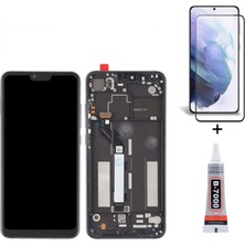 Yedcom Xiaomi Mİ 8 Lite Çıtalı Ekran Lcd Dokunmatik B7000 15ML Yapıştırıcı ve Kırılmaz Cam ile beraber Yc