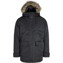 Jack & Jones Jjcharlıe Detachable Faux Fur Parka Erkek Kürk Detaylı Parka - Şık ve Fonksiyonel